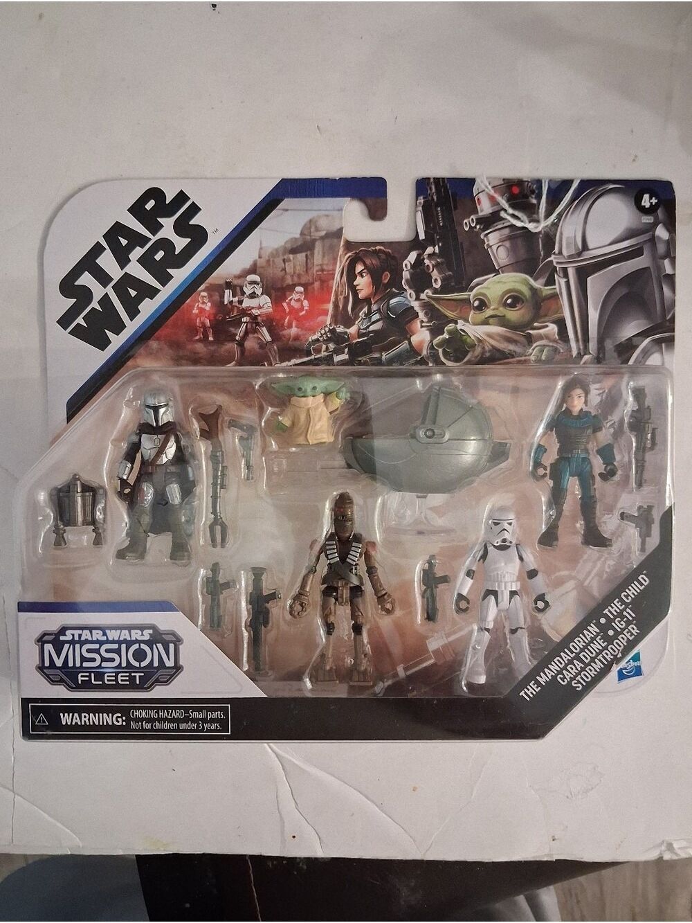 STAR WARS Mission Fleet MANDOLORIAN Defend The Child Pack - 5 Action Figure Set